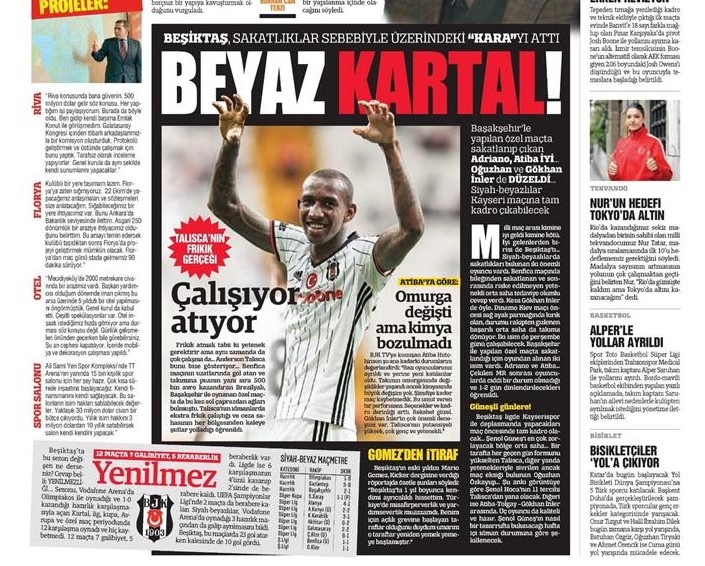 11 Ekim 2016 | Gazetelerin Beşiktaş manşetleri - Görsel 11