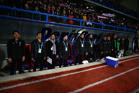 Karabükspor - Beşiktaş maçından kareler - Görsel 14