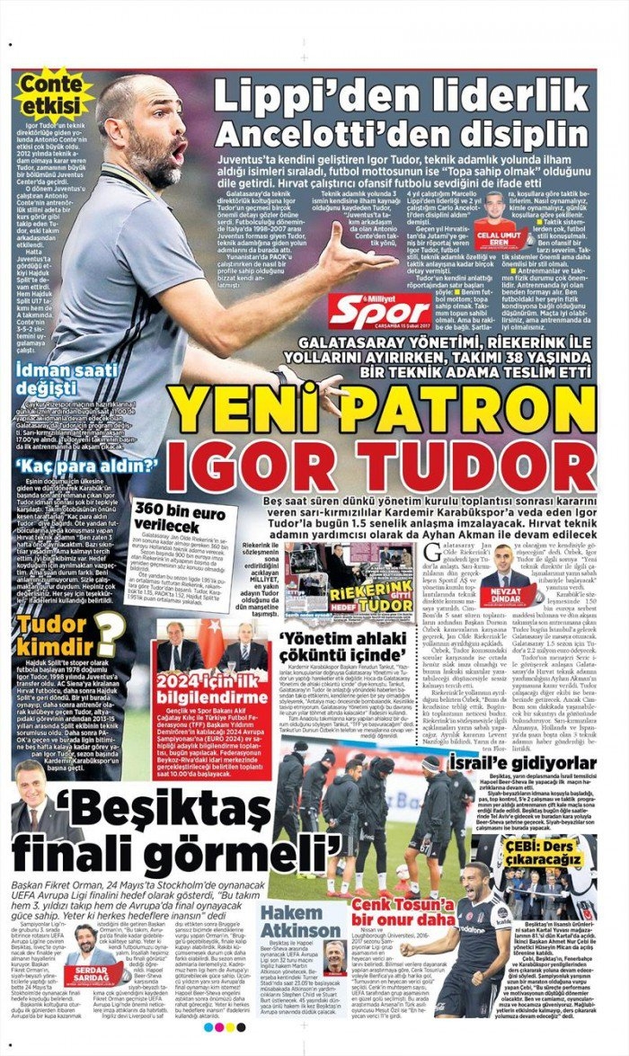 15 Şubat 2017 | İşte gazetelerin Beşiktaş manşetleri - Görsel 2