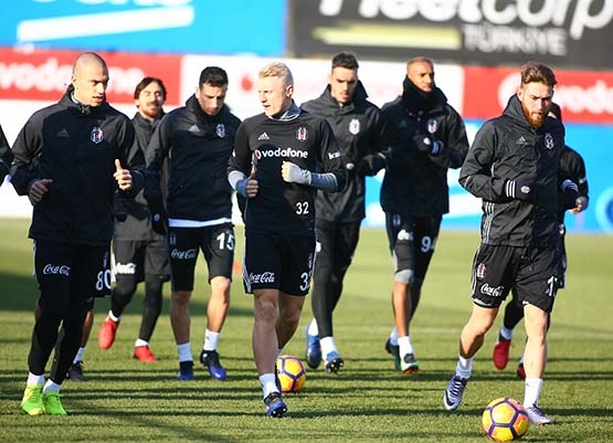 Beşiktaş, Akhisar maçı hazırlıklarına başladı - Görsel 4