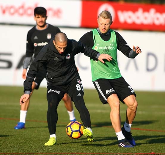 Beşiktaş, Akhisar maçı hazırlıklarına başladı - Görsel 7