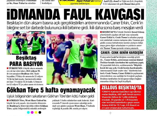 12 Ekim 2016 | Gazetelerin Beşiktaş manşetleri - Görsel 3