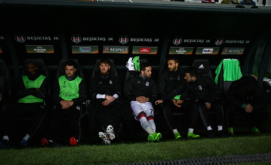 Beşiktaş-Hapoel maçından kareler - Görsel 18
