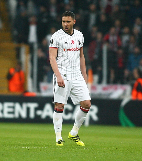 Beşiktaş-Hapoel maçından kareler - Görsel 8