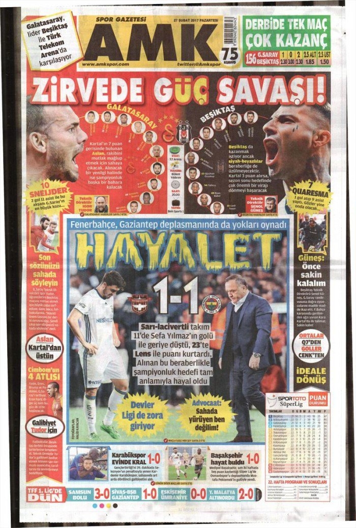 27 Şubat 2017 | İşte gazetelerin Beşiktaş manşetleri - Görsel 17