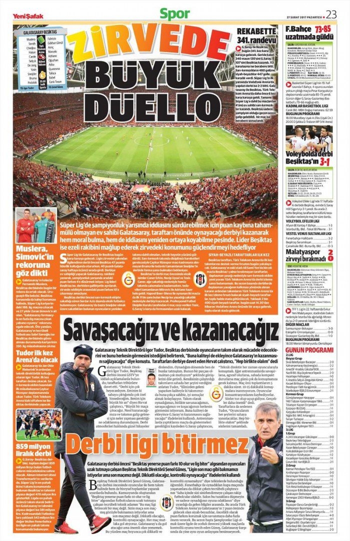 27 Şubat 2017 | İşte gazetelerin Beşiktaş manşetleri - Görsel 6