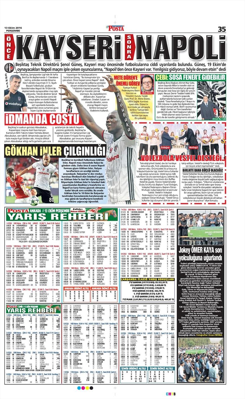 13 Ekim 2016 | Gazetelerin Beşiktaş manşetleri - Görsel 7