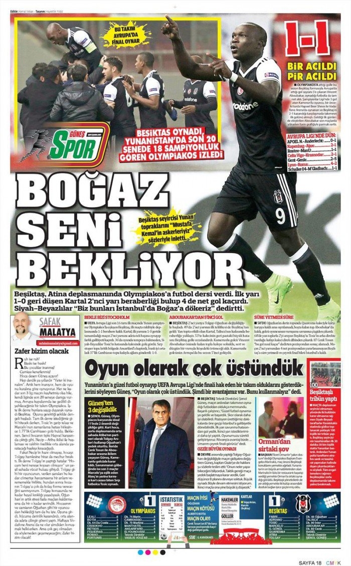 10 Mart 2017 | İşte gazetelerin Beşiktaş manşetleri - Görsel 6