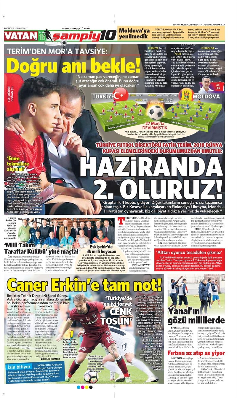 27 Mart 2017 | İşte gazetelerin Beşiktaş manşetleri - Görsel 12