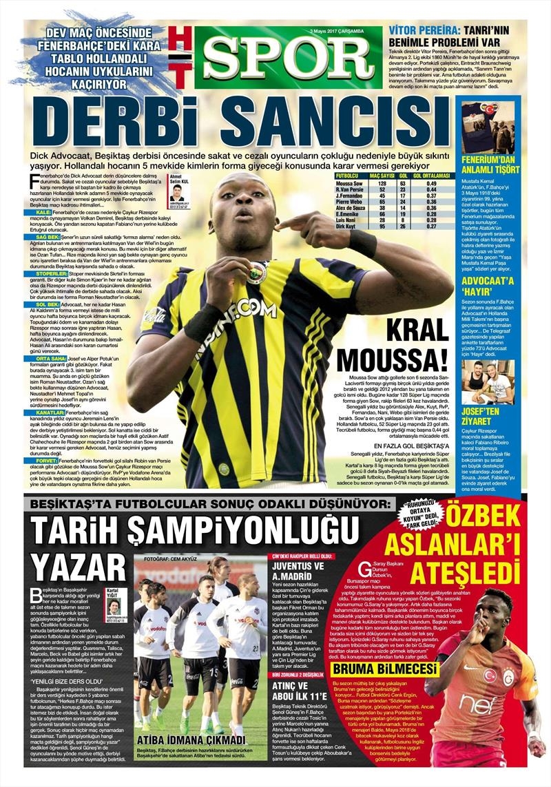 3 Mayıs 2017 | İşte gazetelerin Beşiktaş manşetleri - Görsel 7