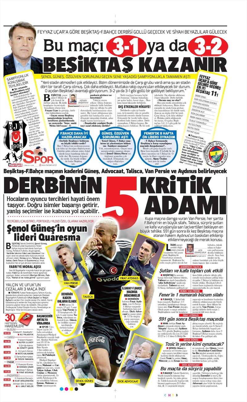 5 Mayıs 2017 | İşte gazetelerin Beşiktaş manşetleri - Görsel 8