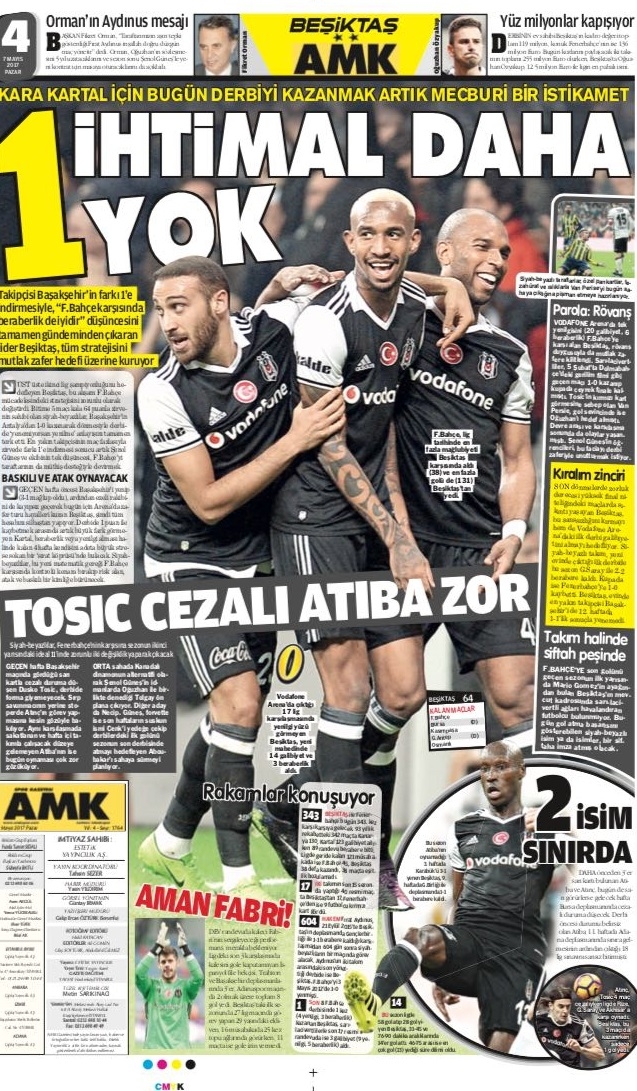 7 Mayıs 2017 | İşte gazetelerin Beşiktaş manşetleri - Görsel 9