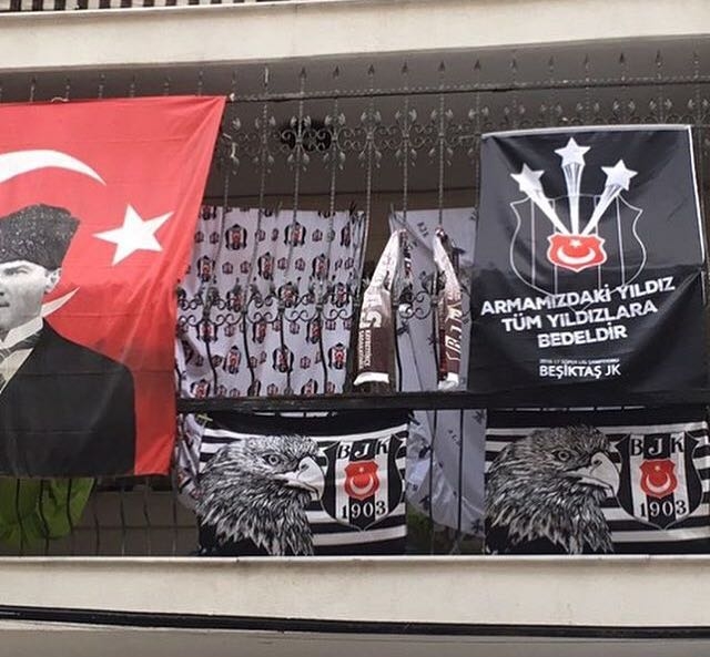 FOTO GALERİ | Beşiktaş bayrakları Türkiye'yi süslüyor - Görsel 92