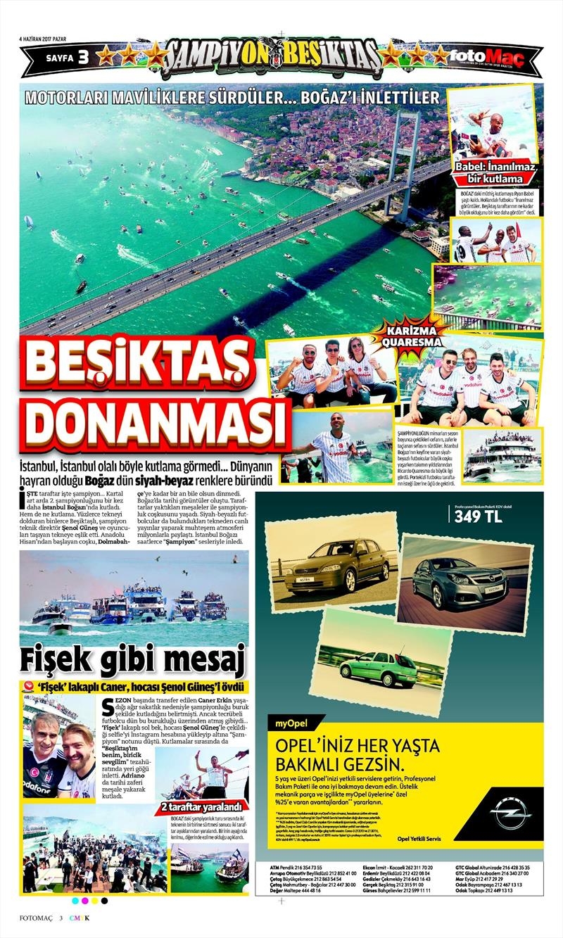 04 Haziran 2017 | Şampiyonun Gazete Manşetleri - Görsel 17