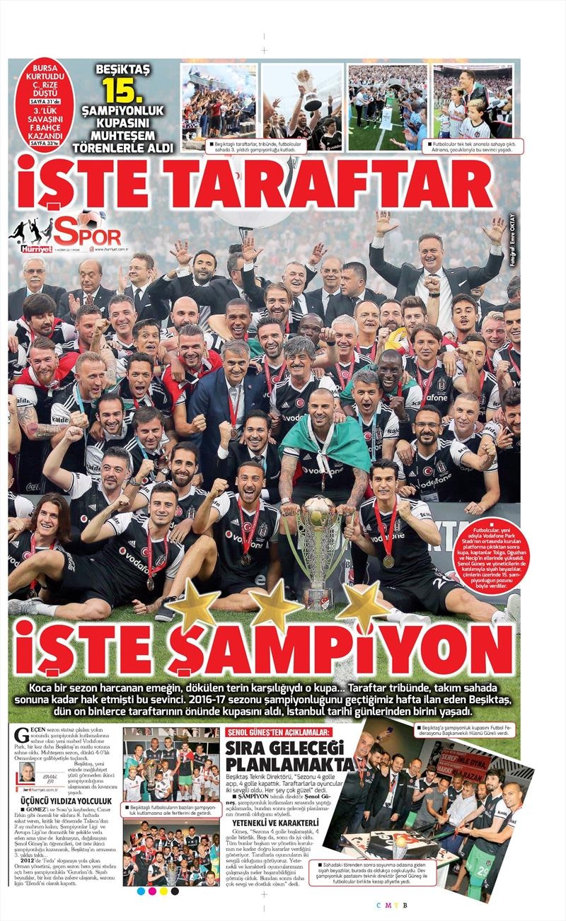04 Haziran 2017 | Şampiyonun Gazete Manşetleri - Görsel 25