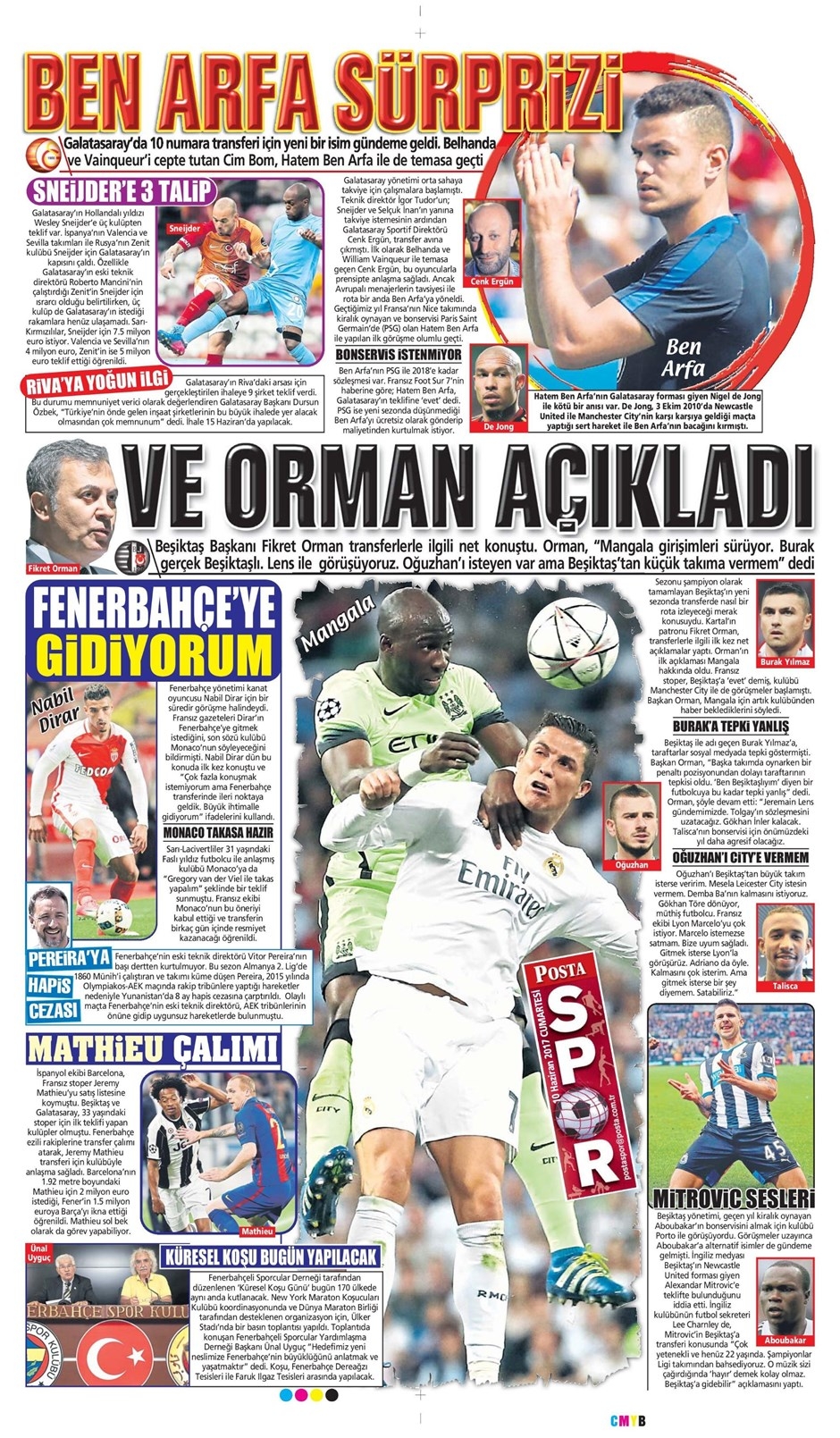 10 Haziran 2017 | Gazetelerin Beşiktaş Manşetleri - Görsel 4