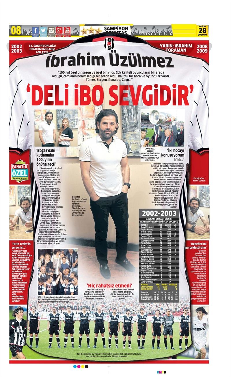 28 Haziran 2017 | İşte gazetelerin Beşiktaş manşetleri - Görsel 7