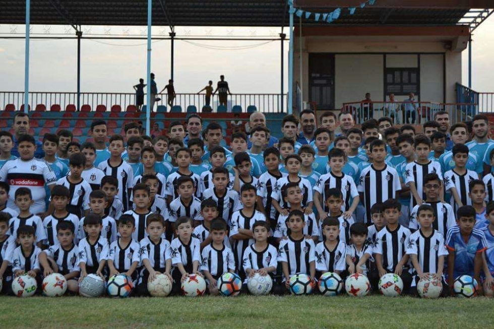 Kerkük Beşiktaş Futbol okulu top başı yaptı! İşte ilk idmandan kareler.. - Görsel 2