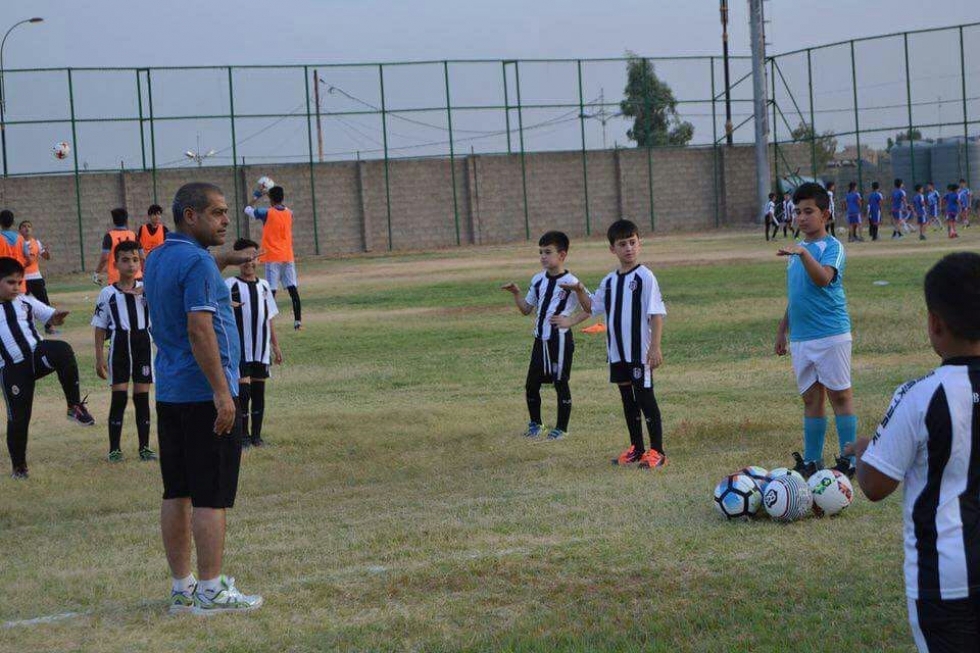 Kerkük Beşiktaş Futbol okulu top başı yaptı! İşte ilk idmandan kareler.. - Görsel 9
