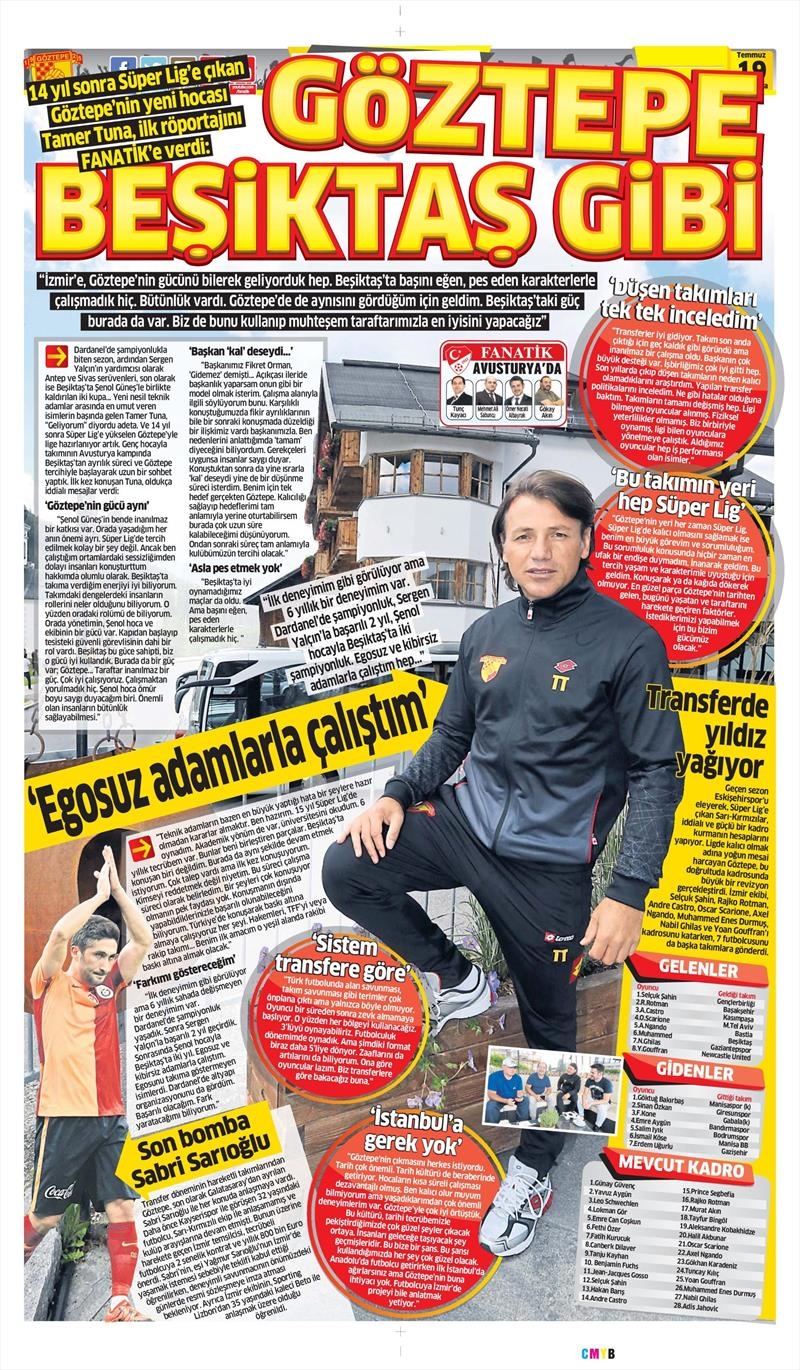 19 Temmuz 2017 | Gazetelerin Beşiktaş Manşetleri - Görsel 11