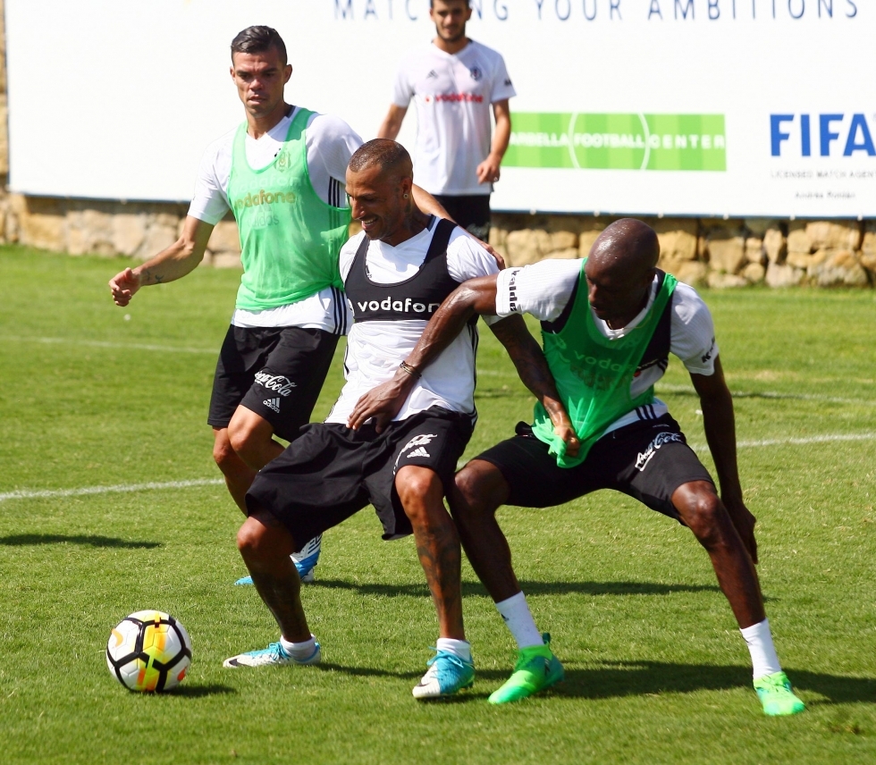 Beşiktaş'ın sabah idmanından kareler! - Görsel 7