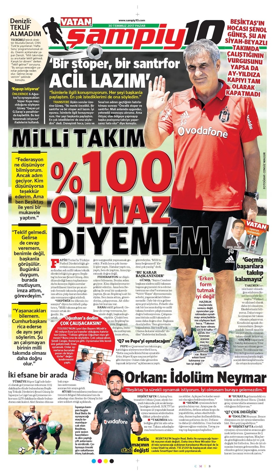 30 Temmuz 2017 | İşte gazetelerin Beşiktaş manşetleri - Görsel 3
