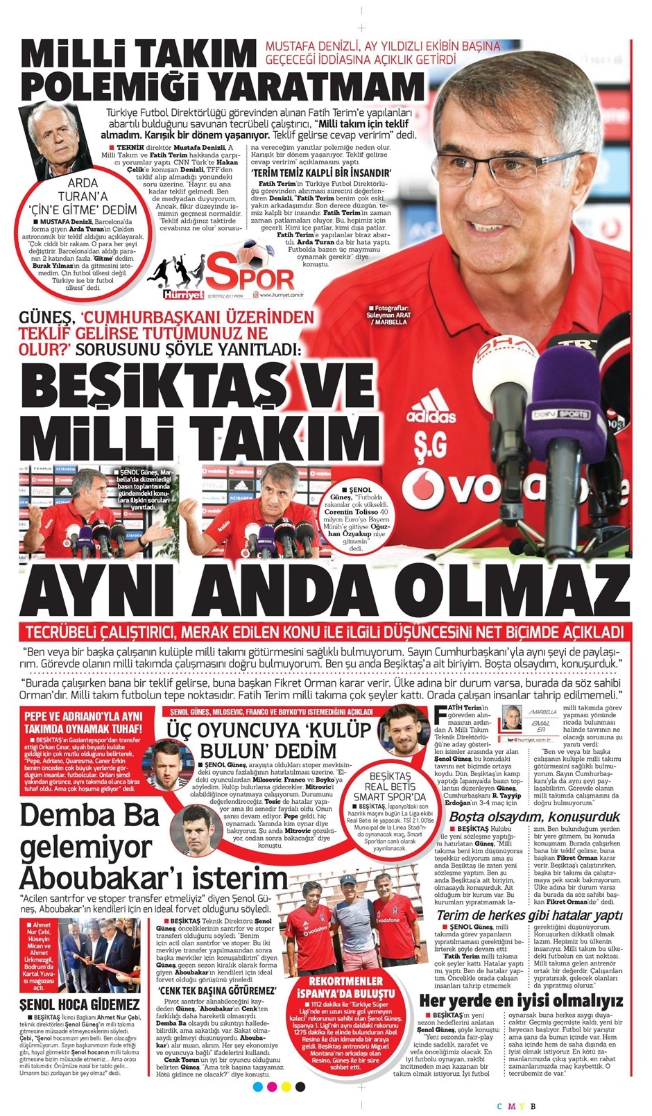 30 Temmuz 2017 | İşte gazetelerin Beşiktaş manşetleri - Görsel 4