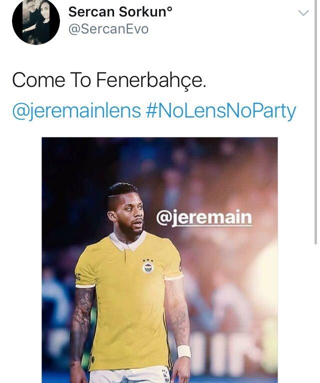 Fenerbahçe taraftarının Lens'in takımda kalması için attığı 18 tweet - Görsel 16