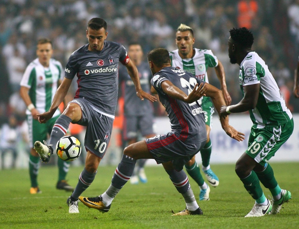 İşte Beşiktaş-Atiker Konyaspor mücadelesinden kareler! - Görsel 19