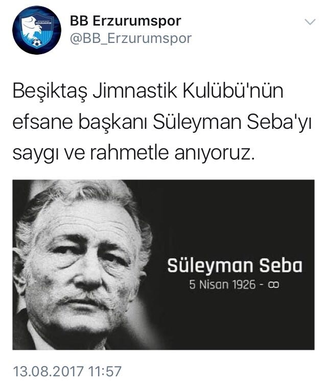 Türkiye, Süleyman Seba'yı unutmadı. Seba için atılan tweetler - Görsel 5