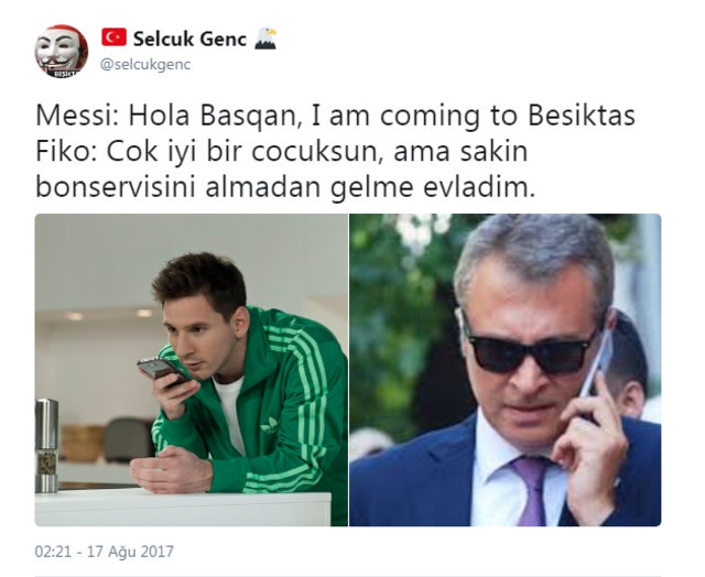 Messi de "Come to Beşiktaş" akımına katıldı! - Görsel 11