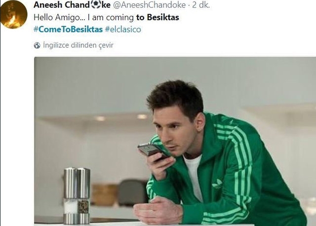 Messi de "Come to Beşiktaş" akımına katıldı! - Görsel 12