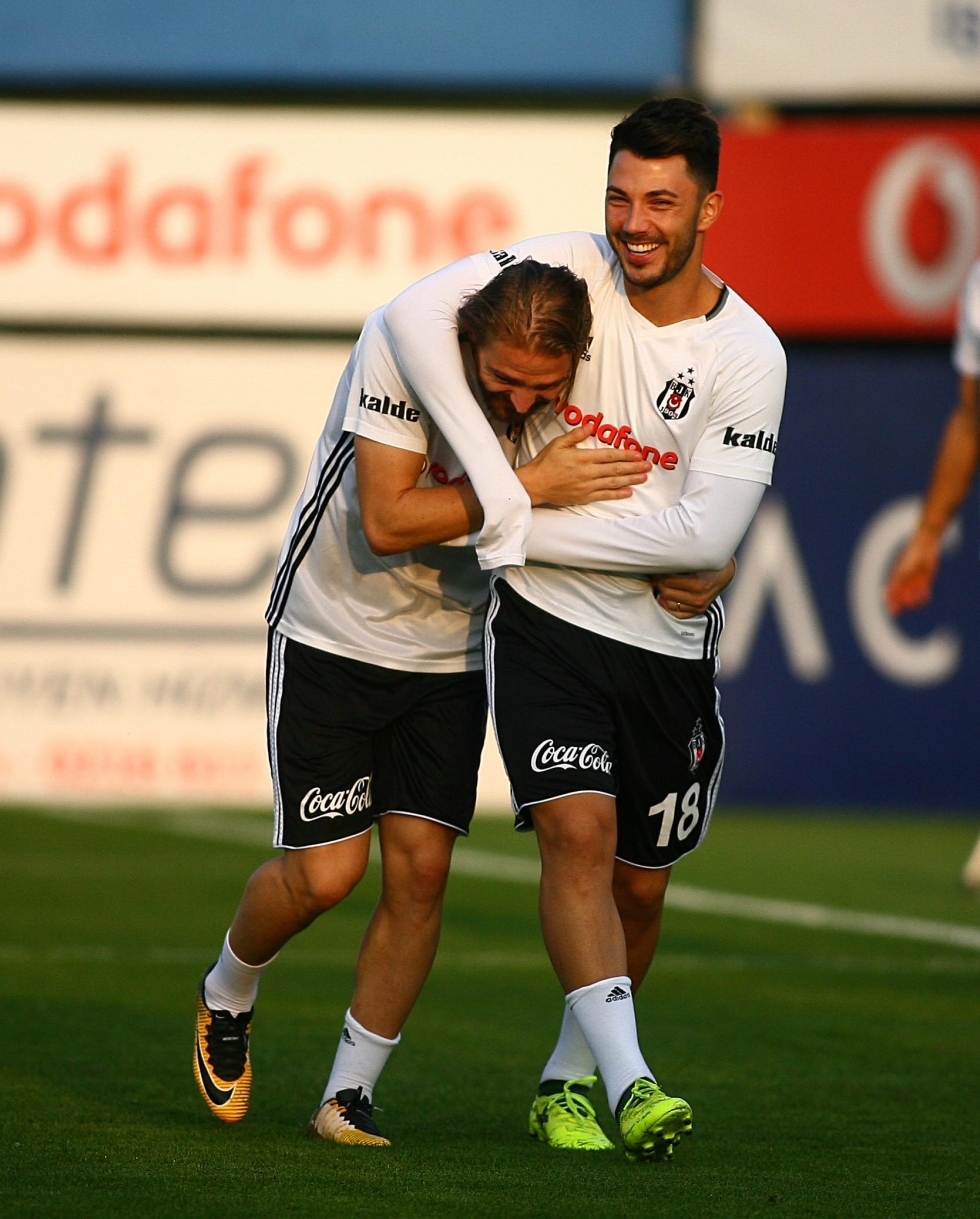 İşte Beşiktaş'ın bugünkü idmanından kareler! - Görsel 9