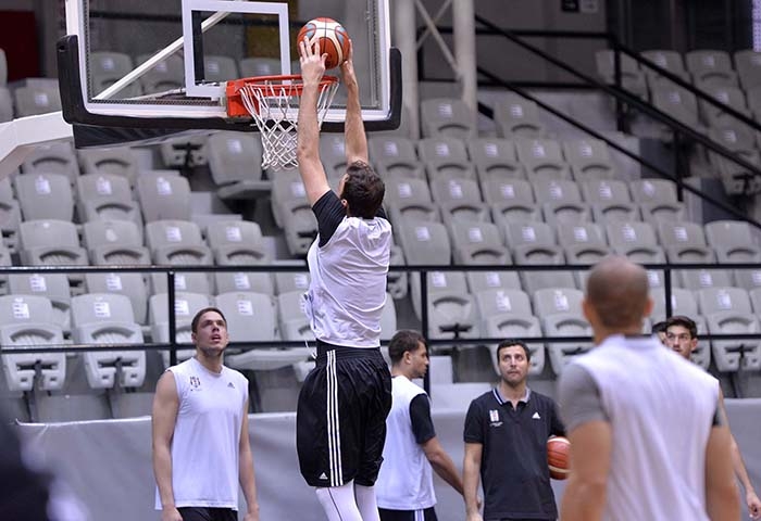 Beşiktaş Sompo Japan antremanından kareler - Görsel 7