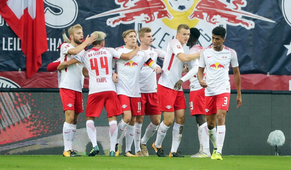 Leipzig'in Gladbach ile berabere kaldığı mücadeleden 16 kare - Görsel 15