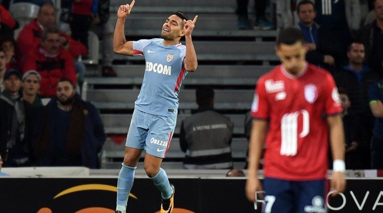 Monaco'nun Lille'i 4-0 yendiği maçta objektiflere yansıyanlar - Görsel 10