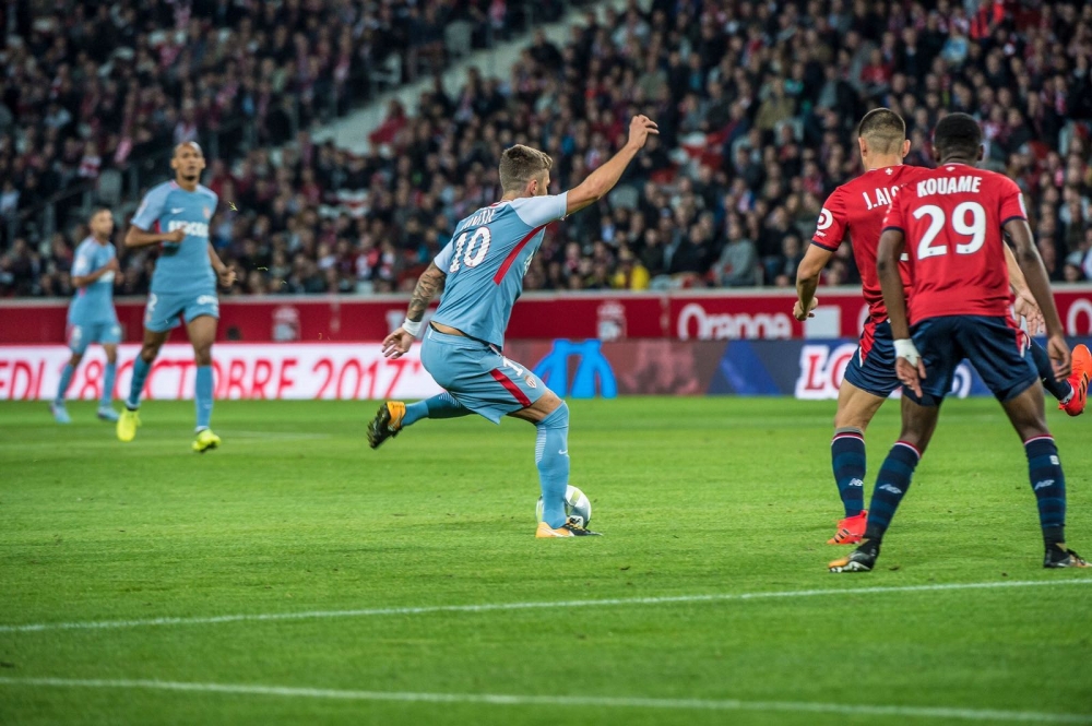 Monaco'nun Lille'i 4-0 yendiği maçta objektiflere yansıyanlar - Görsel 4
