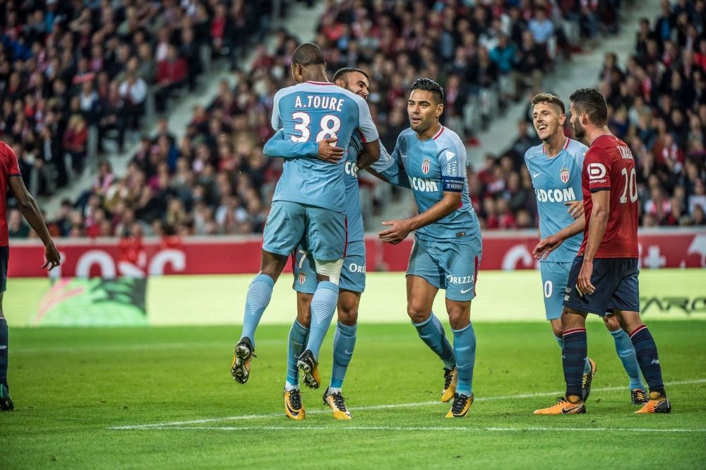 Monaco'nun Lille'i 4-0 yendiği maçta objektiflere yansıyanlar - Görsel 6