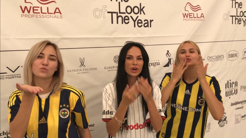Beşiktaş ve Fenerbahçe formalı güzeller İtalya'yı salladı - Görsel 1