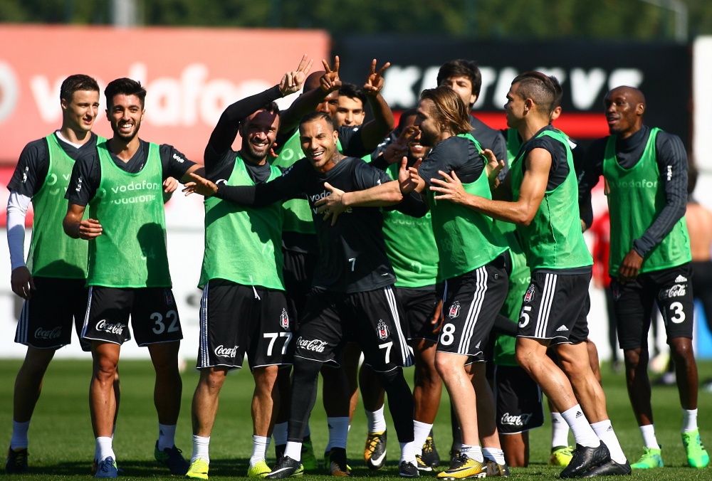 Beşiktaş'ta neşeli idman! İşte antrenmandan kareler... - Görsel 15