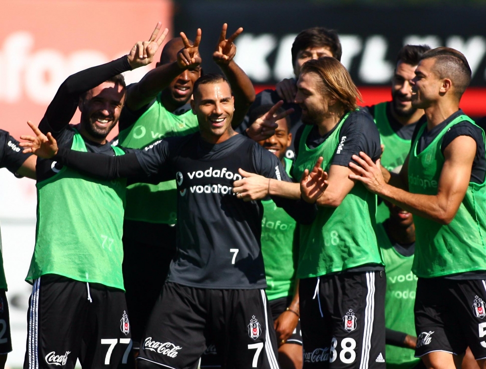Beşiktaş'ta neşeli idman! İşte antrenmandan kareler... - Görsel 2