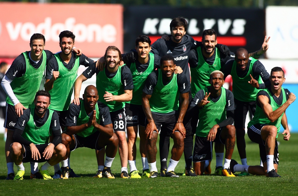 Beşiktaş'ta neşeli idman! İşte antrenmandan kareler... - Görsel 20