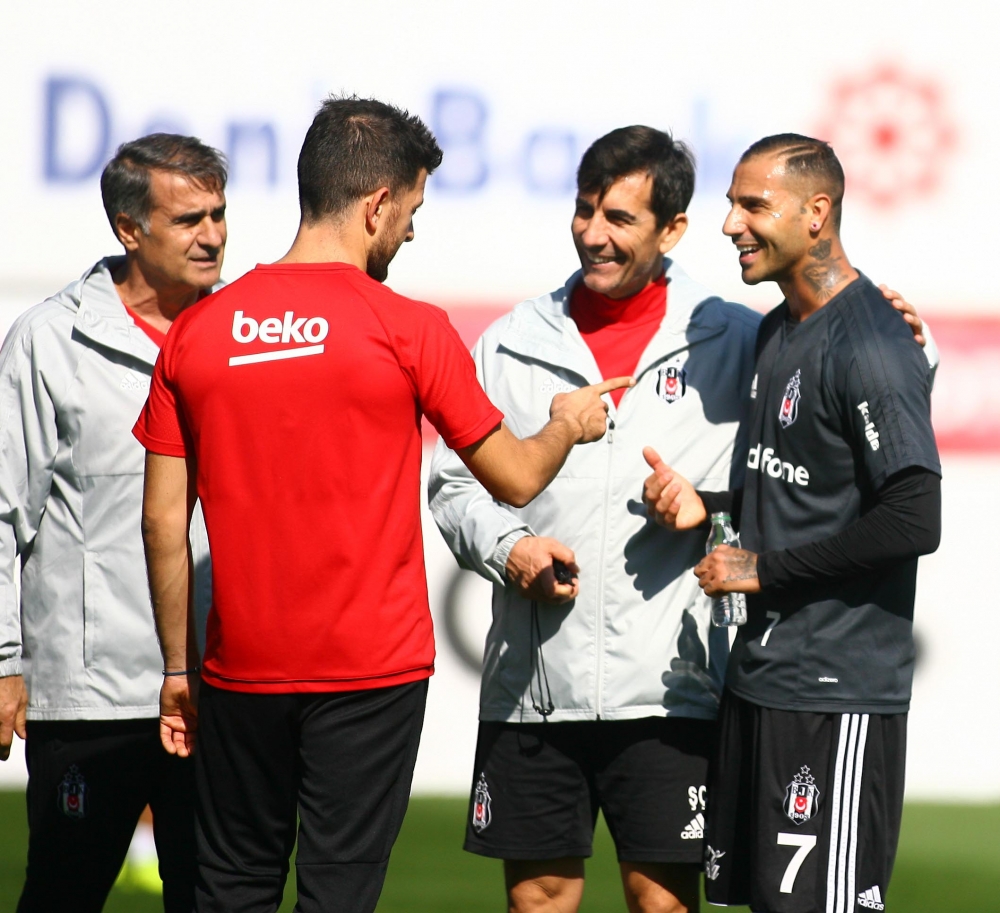 Beşiktaş'ta neşeli idman! İşte antrenmandan kareler... - Görsel 7