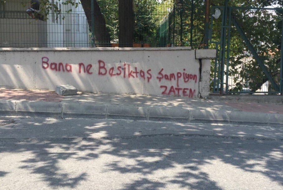 Duvar yazılarında Beşiktaş - Görsel 18