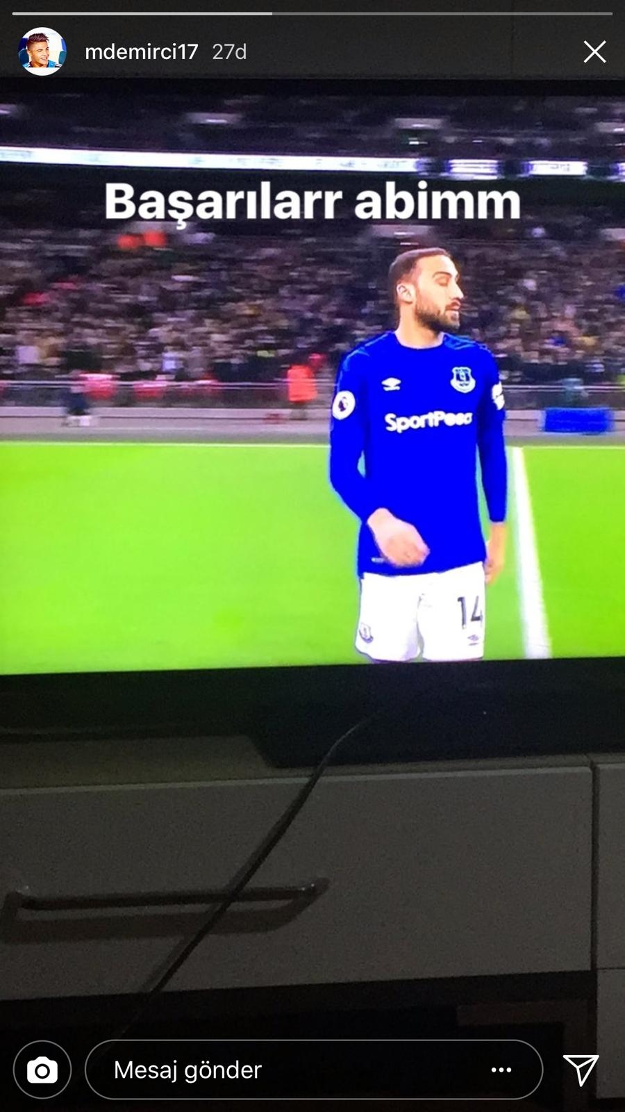 Beşiktaşlı oyunculardan Cenk'e destek mesajları! - Görsel 2