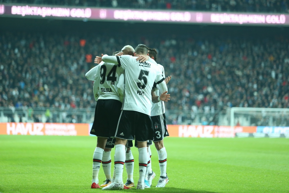 Beşiktaş - Kasımpaşa maçından kareler - Görsel 81