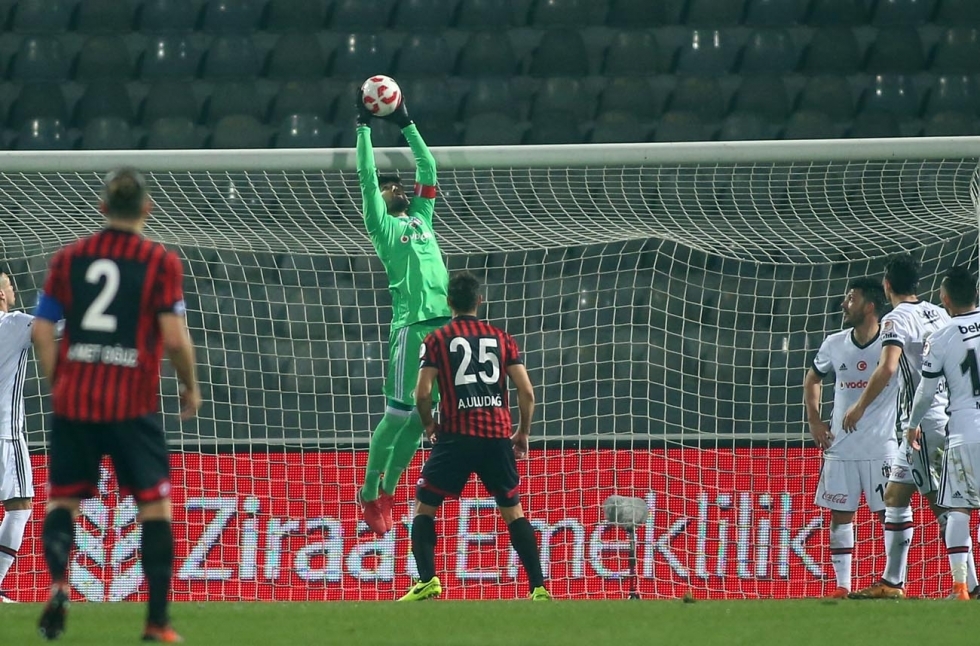 Gençlerbirliği - Beşiktaş karşılaşmasından kareler - Görsel 28