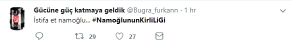 Beşiktaş taraftarı Namoğlu’nun istifasını istiyor! - Görsel 4