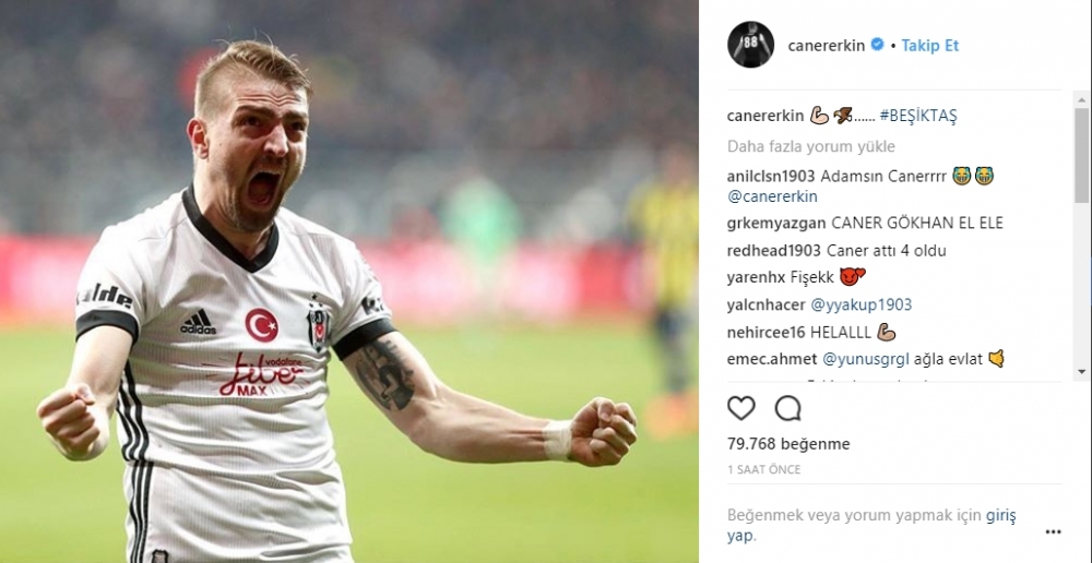 Galibiyet sonrası Beşiktaşlı futbolcuların sosyal medya paylaşımları! - Görsel 2