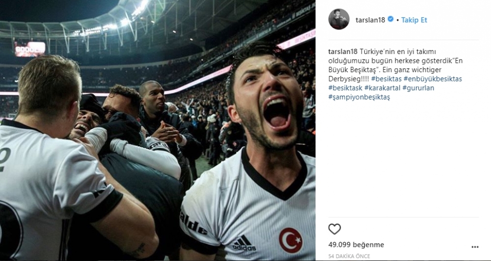 Galibiyet sonrası Beşiktaşlı futbolcuların sosyal medya paylaşımları! - Görsel 4